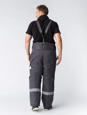 Костюм ХОВАРД зимний с БР (т.серый/лимон) Костюм ХОВАРД зимний с БР (т.серый/лимон)