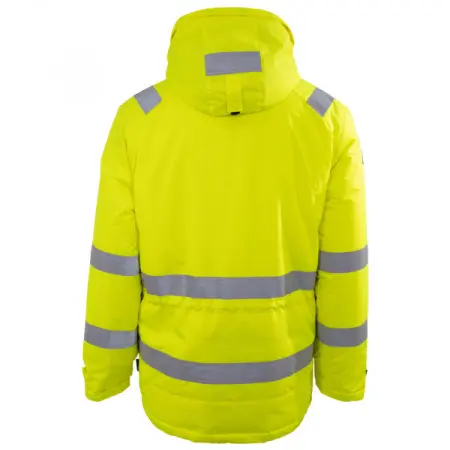 Куртка-парка BRODEKS KW 220 зимняя сигнальная (желтый/черный)