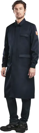 Халат кислотостойкий (т.синий)
