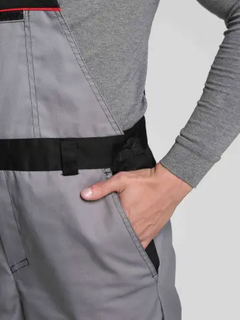 Костюм СЕРВИС IMP с ПК (серый/черный)