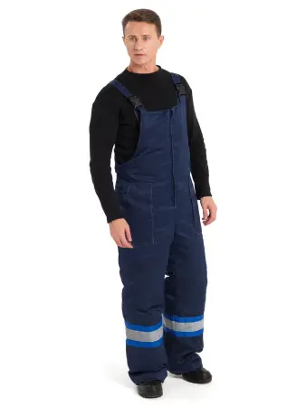 Костюм НОВА зимний с ПК (синий/василёк)