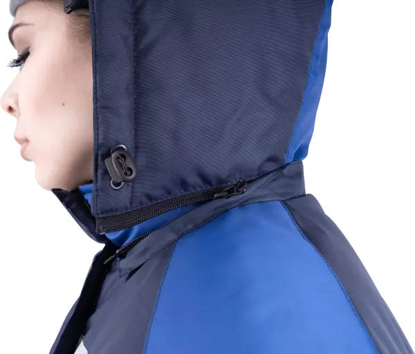 Костюм РОУД женский зимний с ПК (т.синий/василек)