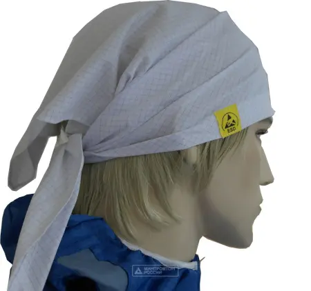Бандана-косынка ШП.К-1 антистатическая (белый)
