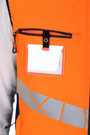 Жилет ACTIVE утепленный (оранжевый/синий)