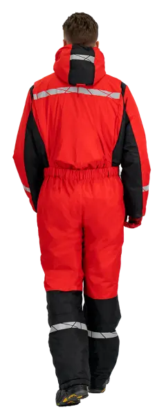 Комбинезон ПИЛОТ зимний (красный/черный)
