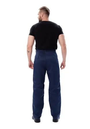 Костюм ДАМАСК с БР (т.синий/васильковый)