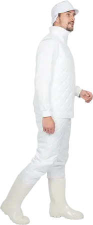 Жилет АПРЕЛЬ зимний (белый)