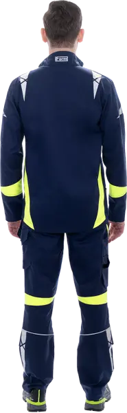 Куртка ACTIVE FLEX / АКТИВ ФЛЕКС (т.синий/флуоресцентный желтый)