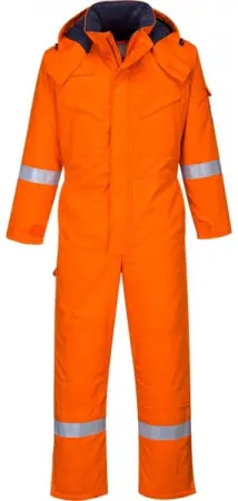 Комбинезон PORTWEST FR53 зимний огнеупорный антистатический (оранжевый)