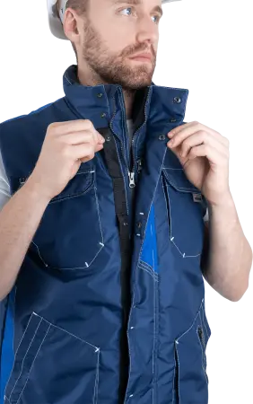 Жилет ЭДВАНС зимний (синий/васильковый)