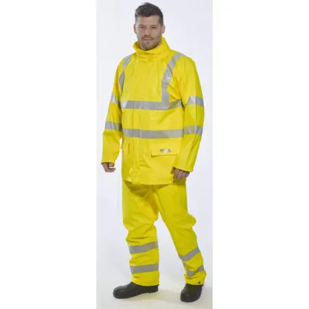 Куртка-дождевик PORTWEST FR41 антистатическая огнеcтойкая (желтый)