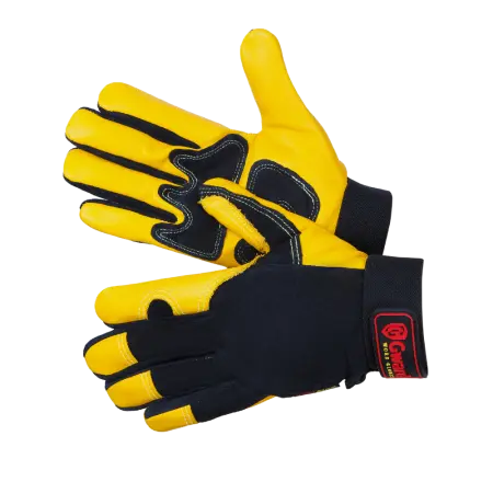 Перчатки ARGO виброзащитные кожаные