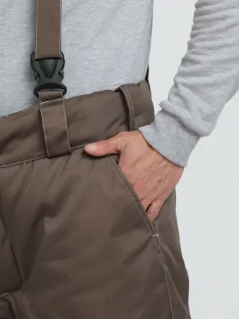 Костюм МЕГА IMP зимний с БР (коричневый/черный/бежевый)