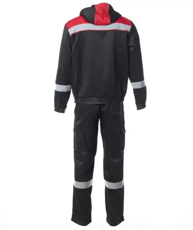 Костюм АНТЕЙ с СОП с ПК (черный/красный)