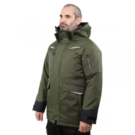 Парка BRODEKS KW 215 зимняя (хаки)