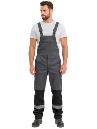 Костюм RONTA KS812 с ПК (т.серый/черный)