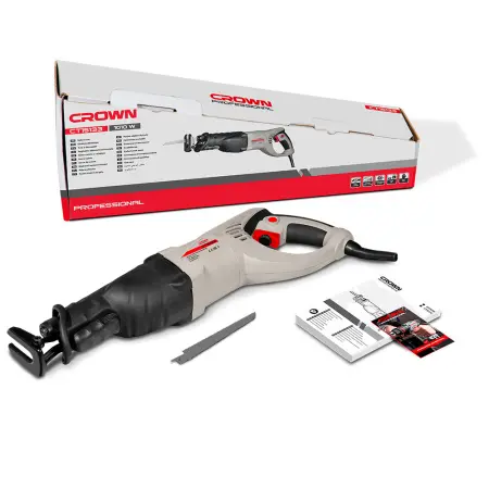 Пила ножовочная CROWN CT15133 1010Вт 300-2400об/мин 28мм