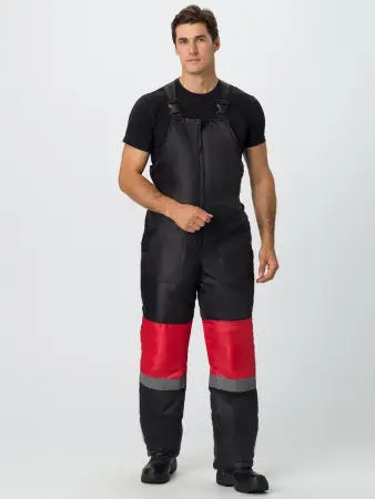 Костюм МЕГРЕС-2 зимний с ПК (красный/черный)