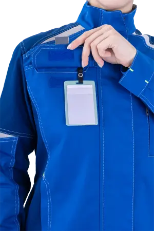 Куртка ТУРБО SAFETY женская (василек/синий)