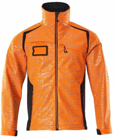 Куртка MASCOT SOFTSHELL сигнальная (оранжевый/синий)