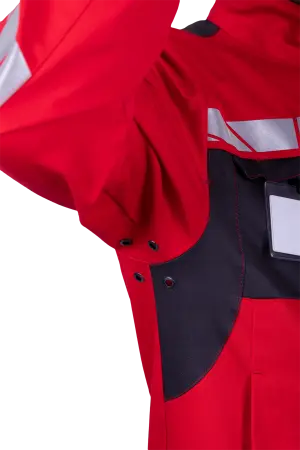 Куртка СТРОНГ ИМПОРТ (красный/серый)