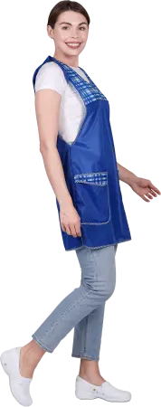 Фартук ХОЗЯЮШКА нейлоновый (василековый)