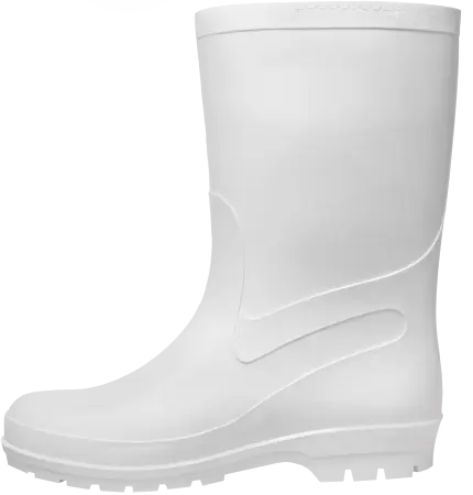Сапоги ПВХ женские резиновые белые