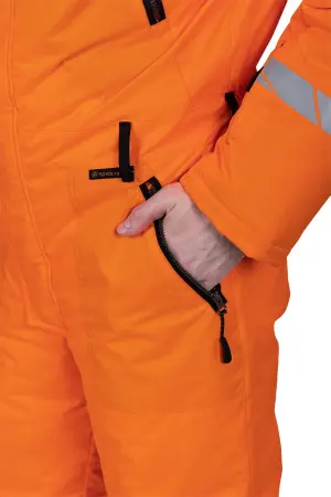 Комбинезон ПИЛОТ зимний (оранжевый)