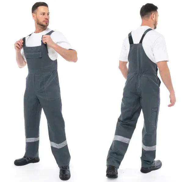 Костюм ОПТИМАЛ СОП с ПК (т.серый/серый)