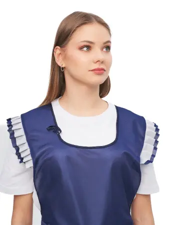 Фартук-сарафан нейлоновый (т.синий)