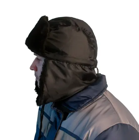 Шапка-ушанка АНТИФРОСТ (черный) Шапка-ушанка АНТИФРОСТ (черный)