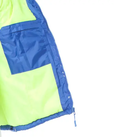 Жилет КАНАДА зимний (васильковый/салатовый)