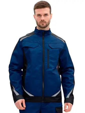 Куртка RONTA KR271 (т.синий/черный)