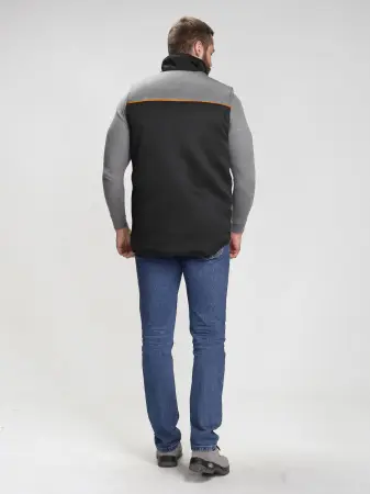 Жилет ФЛОФТ зимний (черный/серый) Жилет ФЛОФТ зимний (черный/серый)