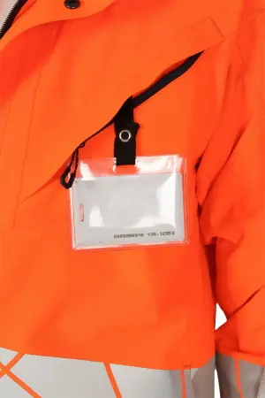 Куртка ACTIVE зимняя (оранжевый/синий)