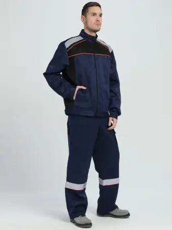 Костюм ПРАКТИК-2 СОП CH с ПК (т.синий/черный)