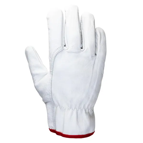 Перчатки JETA SAFETY JLE421 Smithcraft из кожи буйвола (белый) ОТГРУЗКА КРАТНО 12 ПАР