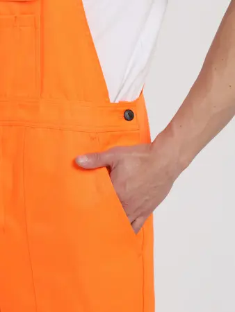 Костюм ДОРОЖНИК комбинированный с ПК (оранжевый/т.синий)