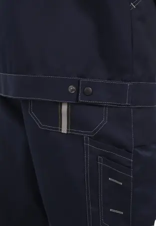 Костюм ОПТИМАЛЬНЫЙ с БР (т.синий/лимонный)