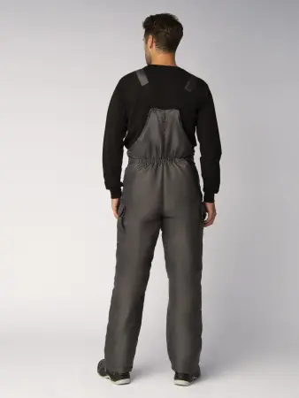 Костюм БАЛТИКА зимний с ПК (т.серый/красный)