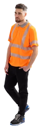 Рубашка ПОЛО СП-3 (оранжевый)