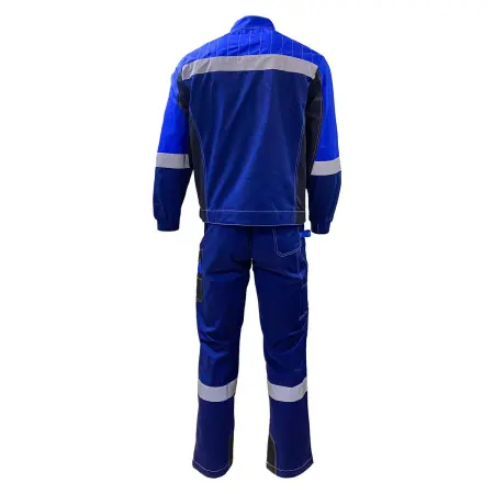 Костюм ФОРМУЛА КОТТОН ФБ1 с БР (т.синий/чёрный/василёк)