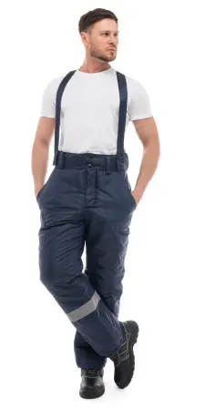 Брюки СТАНДАРТ оксфорд с СОП (т.синий)