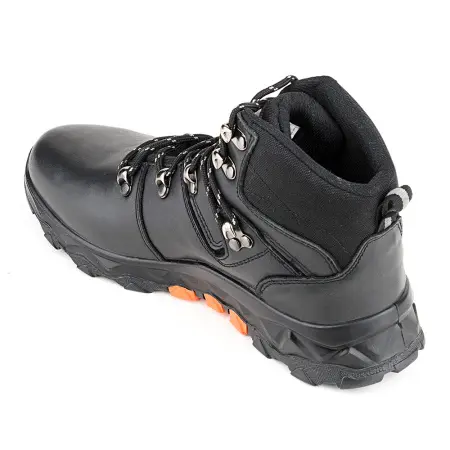 Ботинки ЛИДЕР WG9-05-LTT-1 ПУ-Резина женские (черный)