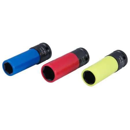 Набор торцевых ударных головок FUBAG 1/2 дюйма 17 19 21 мм