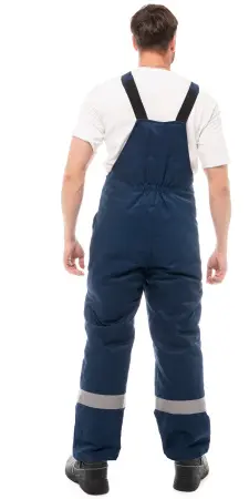 Костюм СТАНДАРТ-ЛЮКС зимний СОП с ПК (т.синий/серый)